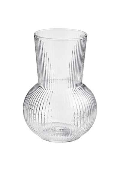 Yuvarlak Cam Vazo - 17 Cm 6998