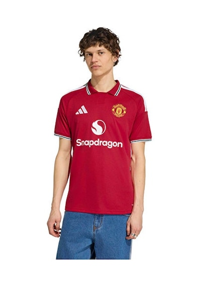 Adidas Manchester United 26/27 İç Saha Forması Erkek Futbol Forması Ka6871 Kırmızı