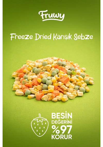 Freeze Dried Sebze Mix Diğer