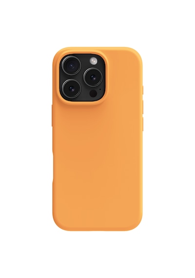 Apple Uyumlu iPhone Buff 16 Pro Max Magsafe Rubber Fit Kılıf Orange Sorbet
