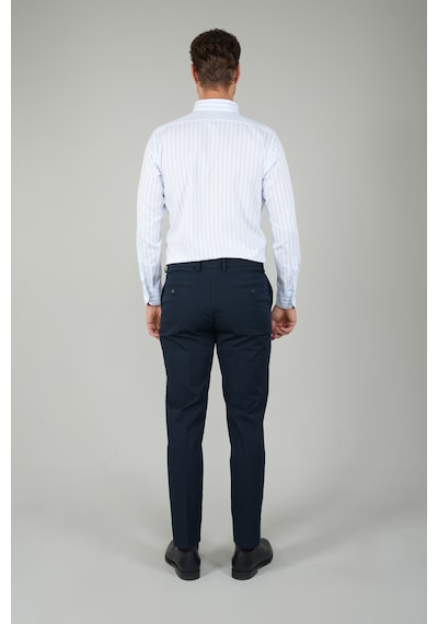 Bisse Lacivert Pamuk 4 Cepli Pilesiz Erkek Pantolon Pns24y24108 D39 Lacivert