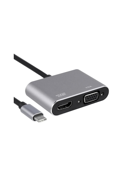 Winex 2 In 1 Type-C to 4K HDMI VGA Çevirici ve Dönüştürücü Adaptör