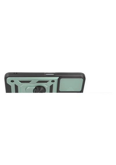 Xiaomi Redmi Note 12 5g Kılıf Pars Lens Yüzüklü Silikon - Yeşil 0.2M-Çok Renkli
