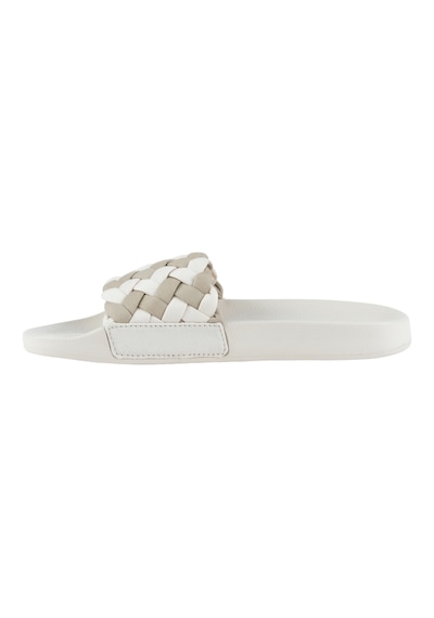 Tommy Hilfiger Braided Kadın Bej Terlik Fw0fw09203-0f4 Krem