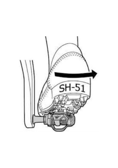 Shimano Sm-sh51 Mtb Kal Seti Plakalı Ismsh51a