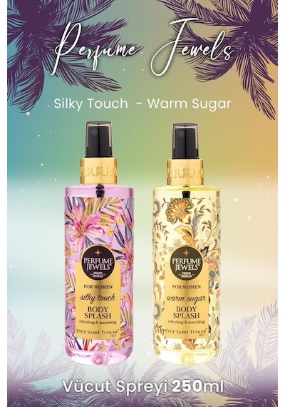 Pj Body Splash Silky 250 Ml Ve Warm Sugar 250 Ml