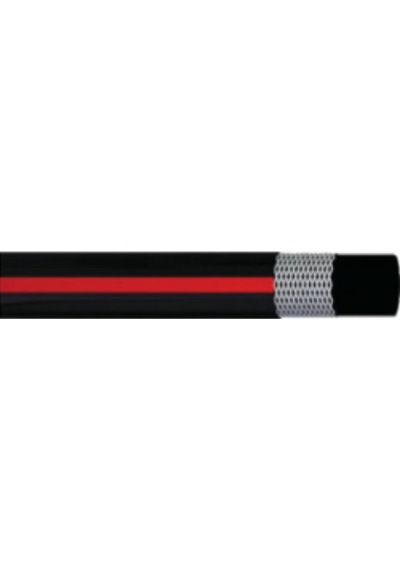 Tüp Gaz ( lpg ) Tüp Hortumu Siyah Örgülü 10mm 3/8'' 50metre