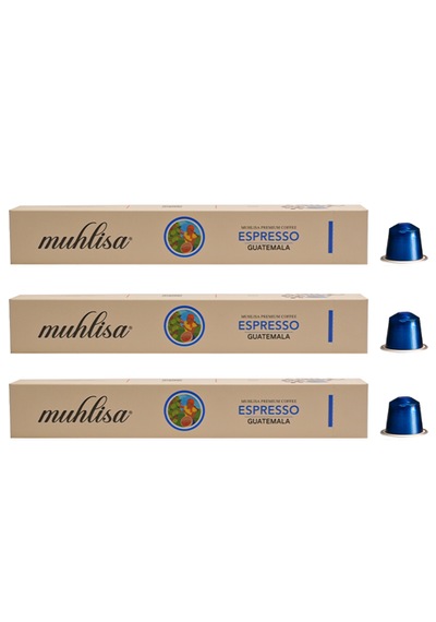 Muhlisa Espresso Guatemala Kapsül Kahve 3'lü