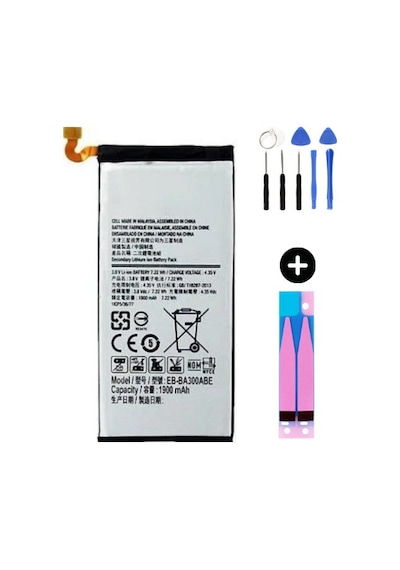 Samsung Galaxy A8 2016 A810f Uyumlu A Kalite Batarya Pil + Montaj Seti