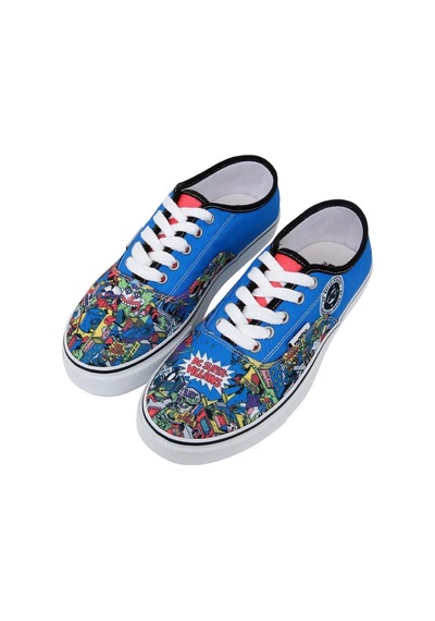 Kadın Vegan Çok Renkli Sneakers - Warner Bros Dc Villains Tasarım