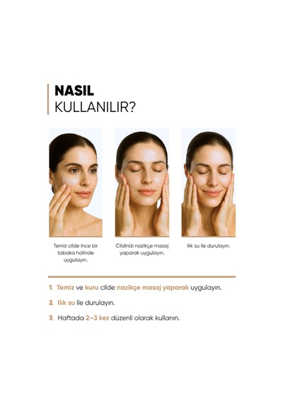 Mia Klinika Aydınlatıcı ve Beyazlatıcı Pirinç Peeling Maskesi 15 ML