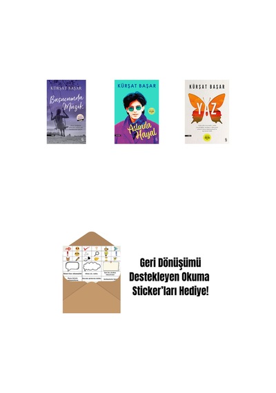 Başucumda Müzik Midi Boy + Aslında Hayal + Yaz + Okuma Sticker'ları