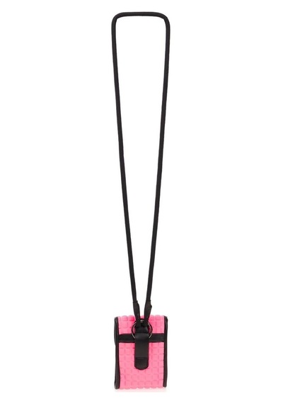 Bilik Deri Scuba Pembe Kumaş Kadın Telefon Çantası Fono-k 001