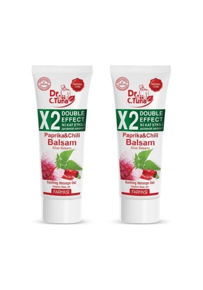 Farmasi Dr.C.Tuna 2'Li Paprika Biberli Balsam Masaj Jeli 125 ML