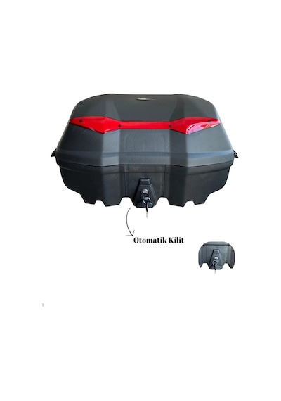 52 Litre Motosiklet Çantası Topcase Çift Kask Alır Tien Sırt Dayama Pedli Otomatik Kilitli Arasmto 52 Litre Motosiklet Çantası Topcase Çift Kask Alır Tien Sırt Dayama Pedli Otomatik Kilitli Arasmto