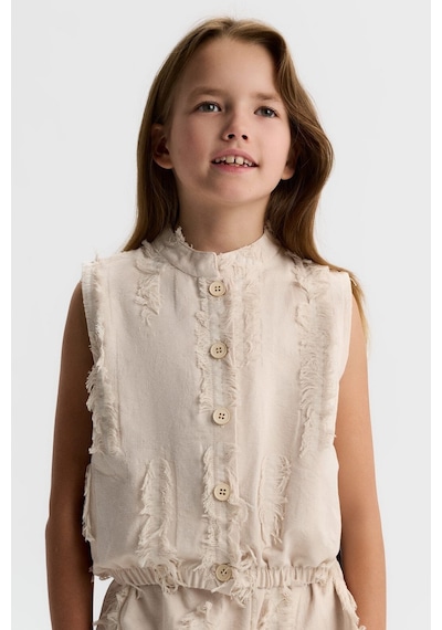 Xo Kids Kız Çocuk Ceket 8-14 Yaş 31356 KREM