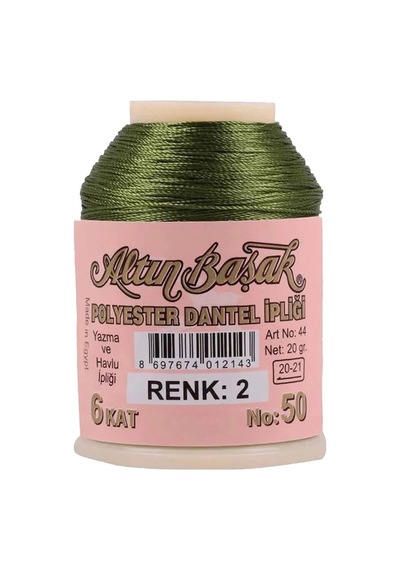 Jenerik Altınbaşak Oya Ve Dantel İpi 20 Gr - Royaleks - No: 002