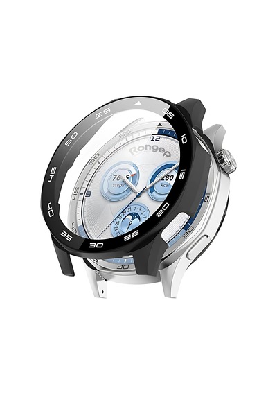 Huawei Watch Gt5 46mm İçin 2 Si 1 Arada Sert Polikarbonat Kasa Ve Ekran Koruyuculu Kılıf Dokunma Ve Netliği Etkilemeyen Çizilme Ve Darbe Önleyici Gt5 Ekran Koruyucu Kılıfı Siyah Çok Renkli Huawei Watch Gt5 46mm İçin 2 Si 1 Arada Sert Polikarbonat Kasa Ve Ekran Koruyuculu Kılıf Dokunma Ve Netliği Etkilemeyen Çizilme Ve Darbe Önleyici Gt5 Ekran Koruyucu Kılıfı Siyah Çok Renkli