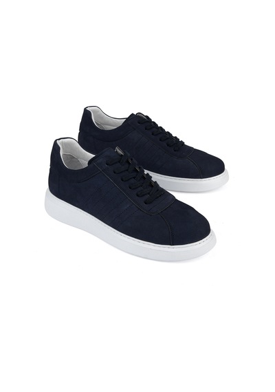 Ziya, Erkek Hakiki Deri Sneaker 1611066z2880 Lacivert 1611066z2880 200