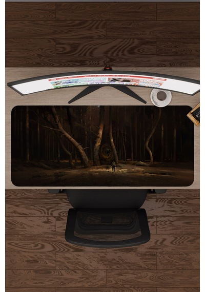 Stalker Kaymaz Dikişli Kauçuk Oyuncu Mousepad V5 - 90x40 Xxl Gaming Mouse Pad Fare Altlığı