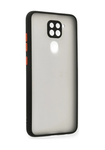 Xiaomi Redmi Note 9 Kılıf Montreal Silikon Kapak - Siyah 0.2M-Çok Renkli