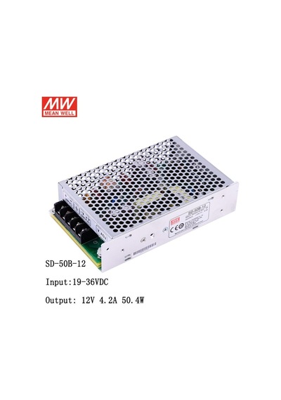 Sd-050b-12 Sd50b12 18 36vdc 12vdc 4.2amp Meanwell