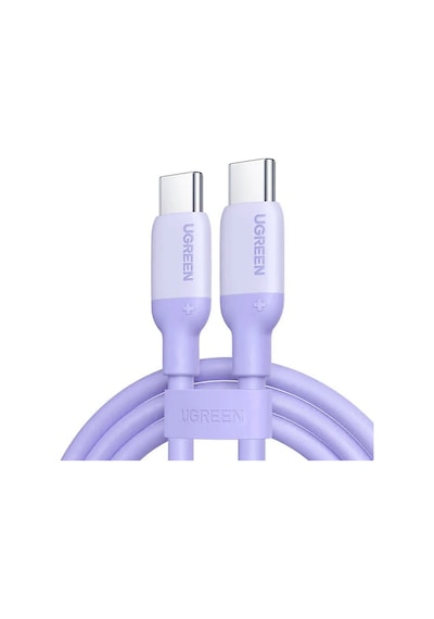 Ugreen Usb-c 3a/60w Hızlı Şarj Kablosu, 1m, Mor Standart Model