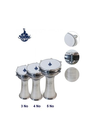 Yankı Dr-4 Profesyonel Alüminyum Darbuka 4 Numara - 86974143214