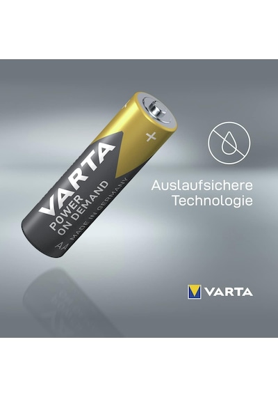 Varta Power On Demand Aa Fol10x4 Postal