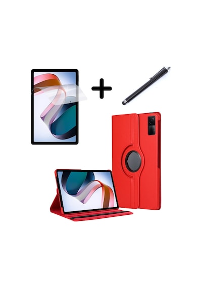 Huawei Uyumlu Matepad 11.5 İnç / Air 11.5 Kılıf Dönen Tablet Kilifi Ekran Koruyucu+kalem