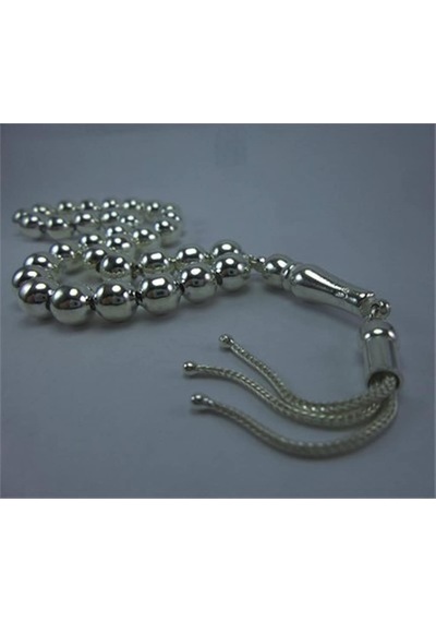 Gümüş Tespih Küre Büyükboy 26Gr Gümüş Tespih Küre Büyükboy 26Gr