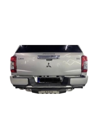 2007-2022 Mitsubishi L200 Arka Tampon Koruma Demiri Krom