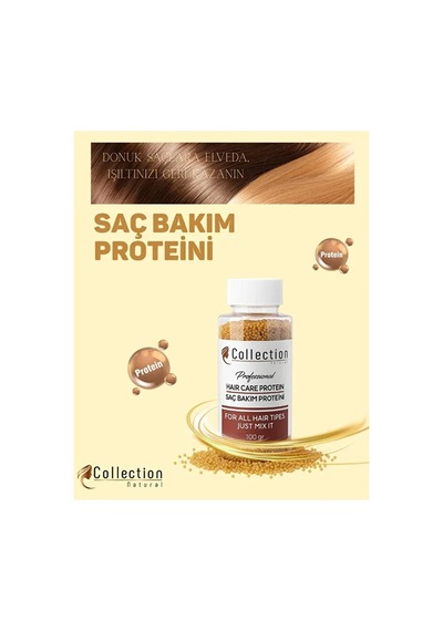 Natural Protein Tozu 100 G - Saç Bakım