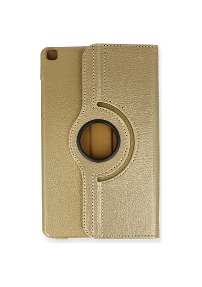 Mmb-trade Samsung Uyumlu Galaxy T290 Tab A 8 Kılıf 360 Tablet Deri Kılıf - Gold Mmbz