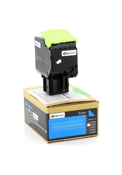 Tonerturk Lexmark 80C8Sc0 Mavi Uyumlu Toner / Cx310 / Cx410 / Cx510