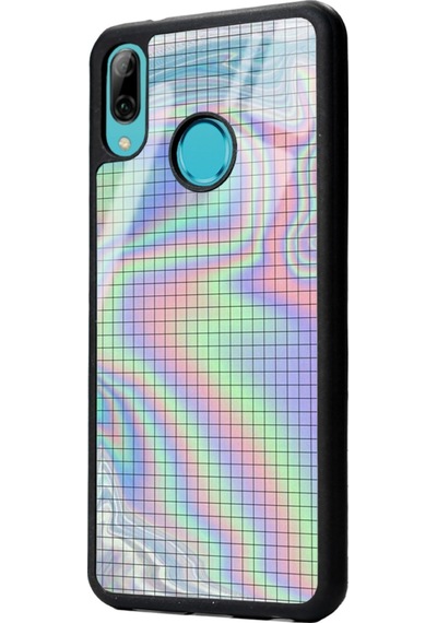 Huawei Mate 20 Lite Neon Dama Tasarımlı Glossy Telefon Kılıfı Siyah