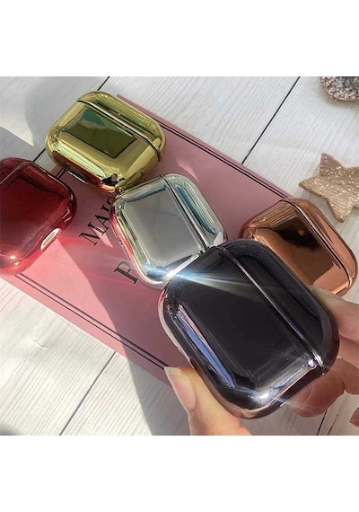 Apple AirPods Uyumlu 3. Nesil Kılıf Zore Airbag 08 Silikon Kırmızı