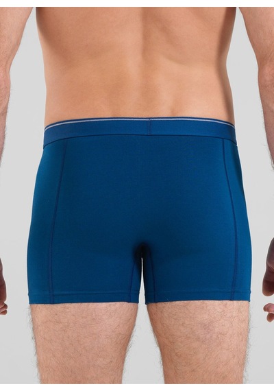 Blackspade Erkek Boxer 3'lü Paket Tender Cotton 9673 Lacivert Mavi Denim Lacivert