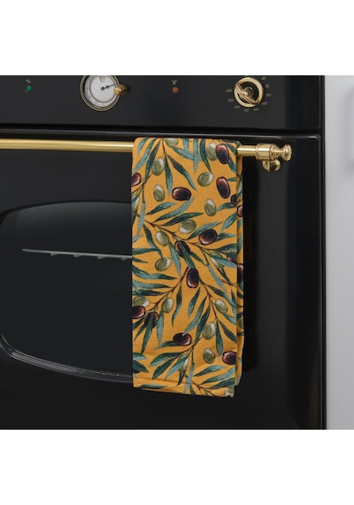 Soft Olive Mutfak Havlusu - Hardal - 40x66 Cm Çok Renkli