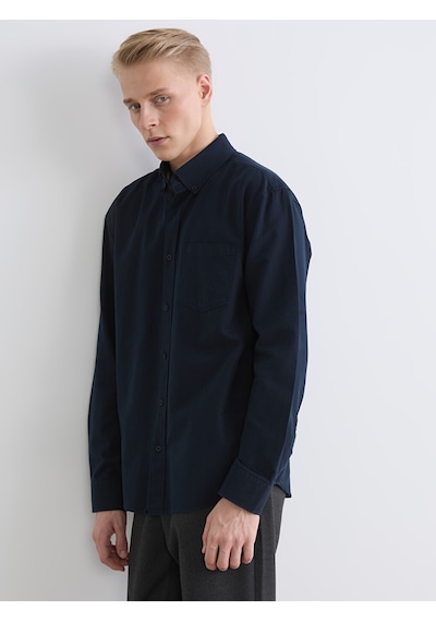 Lcw Vision Lacivert Regular Fit Oxford Erkek Gömlek