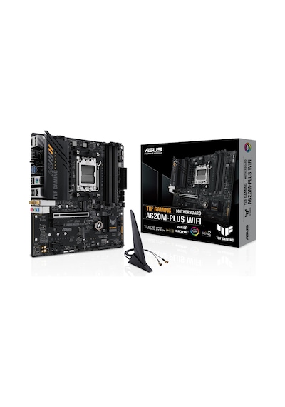 Asus TUF Gaming A620M-Plus WIFI AMD A620 6400 MHz (OC) DDR5 Soket AM5 mATX Anakart