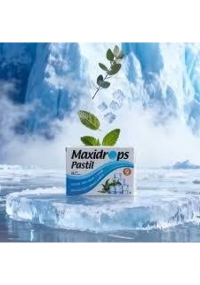Maxidrops Pastil Nane Mentol 24'lü