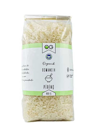 OG natural Organik Sertifikalı Osmancık Pirinç 800 Gr 800 G
