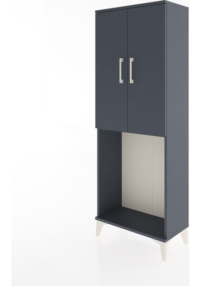 Arges Dolap Tek Raflı 2 Kapaklı Tek Askılı 60x30x163 Antrasit-antrasit Antrasit Arges Dolap Tek Raflı 2 Kapaklı Tek Askılı 60x30x163 Antrasit-antrasit Antrasit