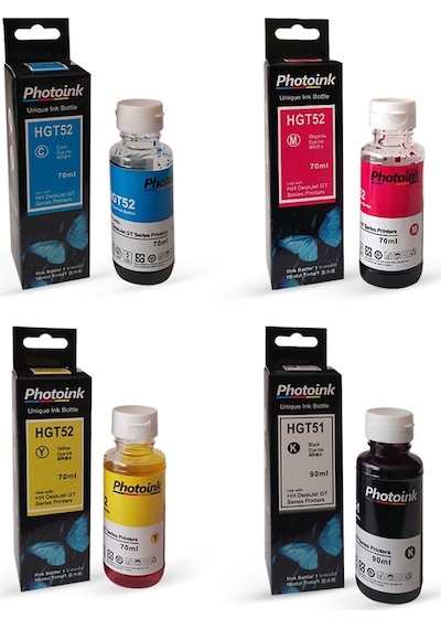 Hp Deskjet 1100cse 4 Renk 1 Takım Photoink Mürekkep Bk8681986459574 Photoink