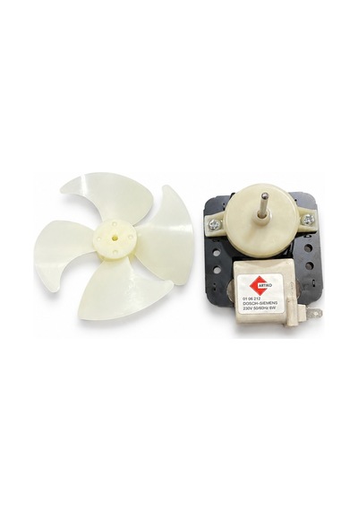 Bosch Siemens Kanatlı 220w Buzdolabı Fan Motoru Beyaz