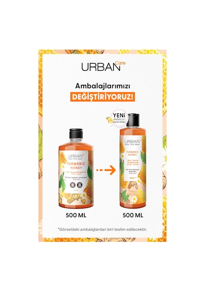 Urban Care Turmeric Honey Cilt Tonu Eşitleyici ve Aydınlatıcı Duş Jeli 500 ML