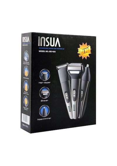 Insua HK-450 3 in 1 Erkek Bakım Seti