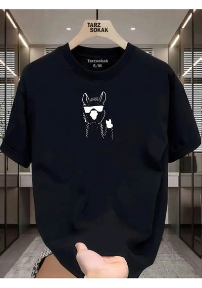 Startmore Unisex Selam Bebeğim T-shirt Siyah