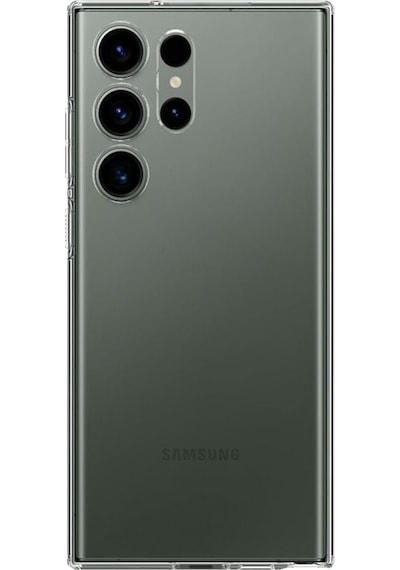 Samsung Galaxy S23 Ultra Uyumlu Şeffaf Silikon Kılıf Şeffaf